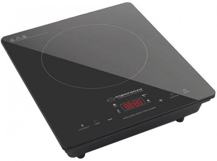 Плита электрическая настольная Esperanza Versuvius EKH009 2000 Вт Київ - зображення 2