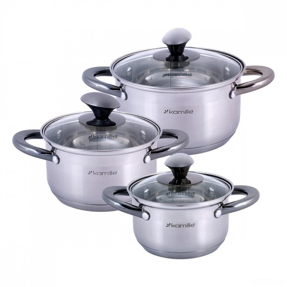 Набор Kamille Groningen из нержавеющей стали 6 предметов KM 4926 Одесса - изображение 1