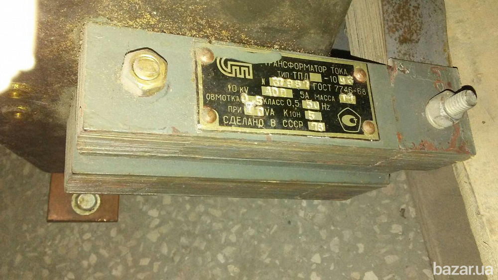 Трансформаторы ТПЛ-10У3, 10кв.400, 5а. обмотка 0.5. класс 0.5. -3шт. Харків - зображення 3
