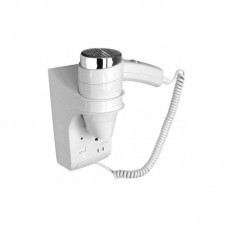 ФЕН С РОЗЕТКОЙ ДЛЯ БРИТВЫ JVD® OCEANIS PR, 1600 ВТ (БЕЛЫЙ) Київ - зображення 1