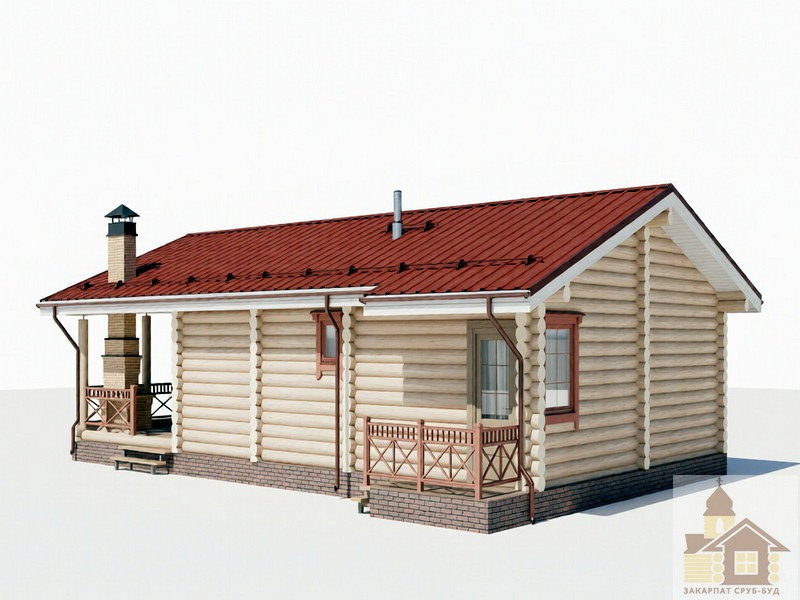 Проект будинку-лазні зі зрубу — твій комфорт під ключ Одесса - изображение 6
