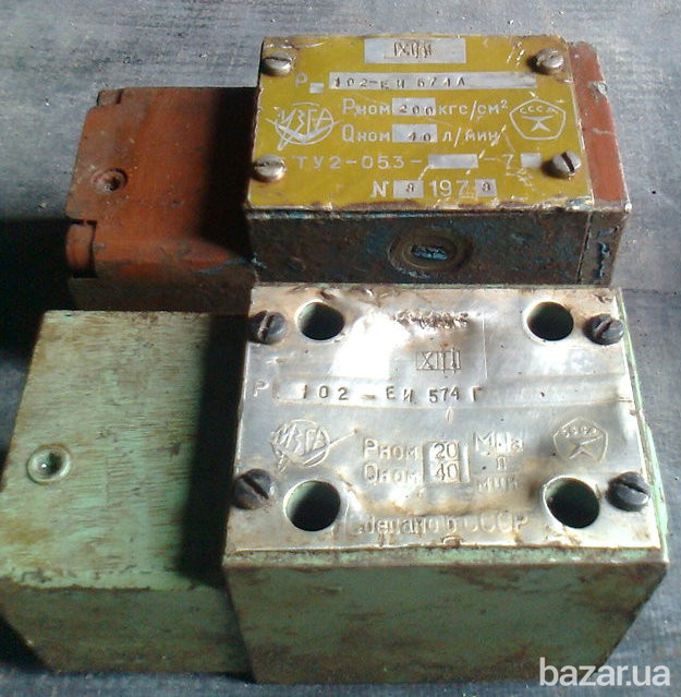 Гидрораспределители Р 102-ЕИ-574, Р 102-ЕЛ-574А Суми - зображення 1