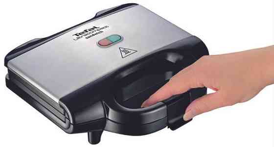 Бутербродница Tefal Ultracompact SM155212 700 Вт серебристая Київ