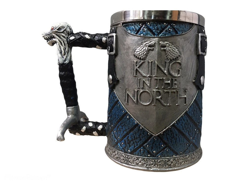 Кружка Чашка Бокал Игра Престолов King in the North Targaryen 3D Король Севера Киев - изображение 10