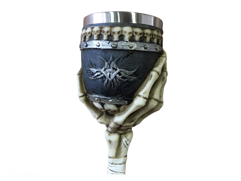 Бокал для Вина Череп Рука с Черепами Игра Престолов Кубок Гота Подарок (код 00494) Київ - зображення 10