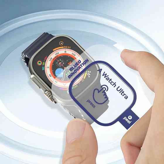 Защитное 2.5D стекло Blueo Corning Gorilla Glass для Apple Watch Ultra 1/2/3 49mm Херсон