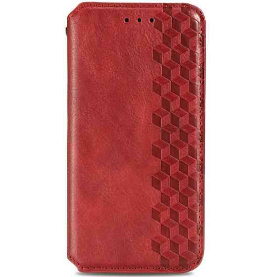 Кожаный чехол-книжка GETMAN Cubic (PU) для Xiaomi Redmi 10A Херсон