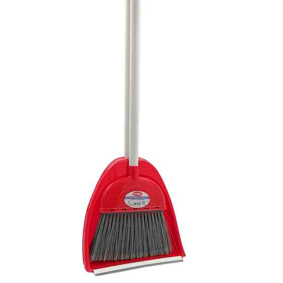 Метла с совком Planet Royal красная Київ