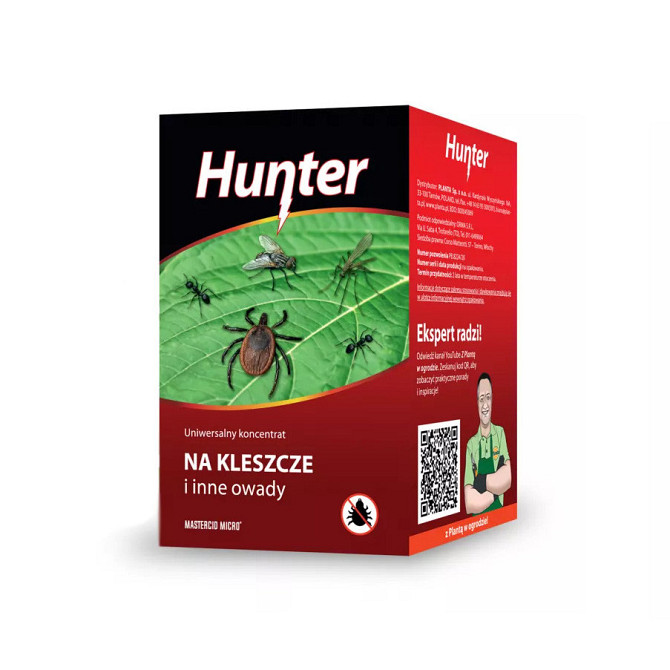 Концентрат для обработки территории и дома от насекомых Hunter жидкость 100 мл
