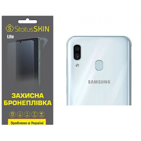 Поліуретанова плівка StatusSKIN Lite на камеру Samsung A30 A305 Глянцева (Код товару:32338) Харьков - изображение 2