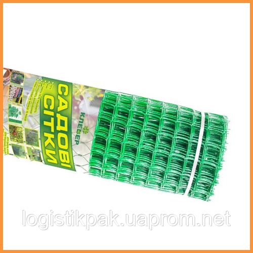 Сетка 50*50 пластмассовая 1.0х20 м (зеленая) квадрат Харків - зображення 6