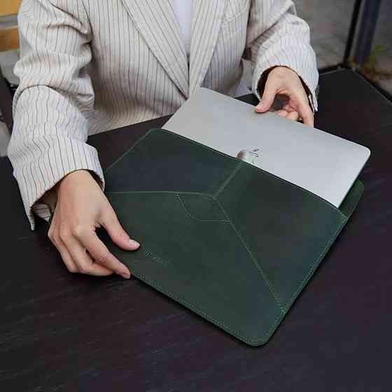 Чехол для ноутбука винтажный Incarne Message MacBook Air 13" 2018-2025 message-green-vintage-air-13  Київ