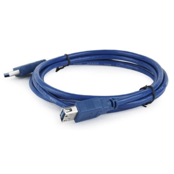 USB подовжувач Cablexpert USB 3.0 AM/AF 3m Blue (CCP-USB3-AMAF-10) Харків - зображення 2