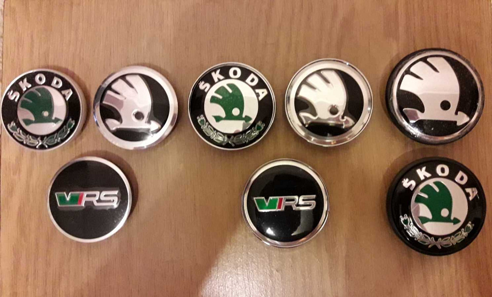 Колпаки ковпачки в диски заглушки емблеми логотипи Skoda Шкода Київ - зображення 1