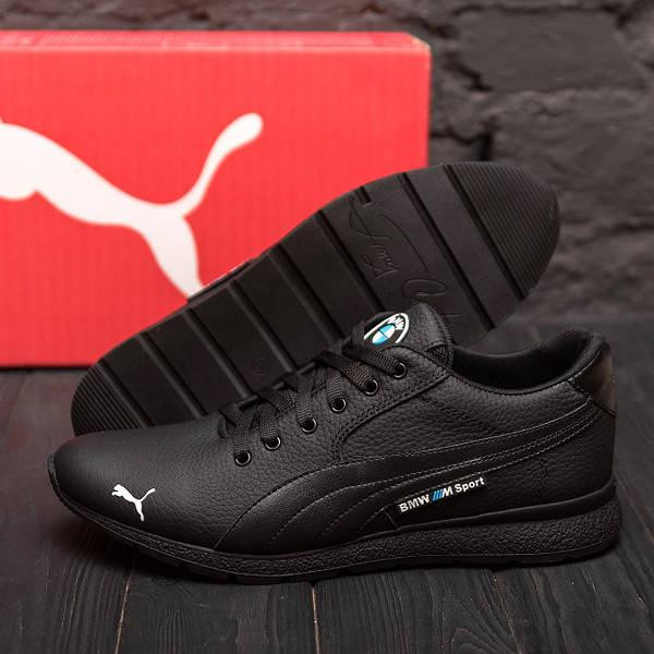 Мужские кожаные кроссовки  Pm BMW MotorSport Киев - изображение 7