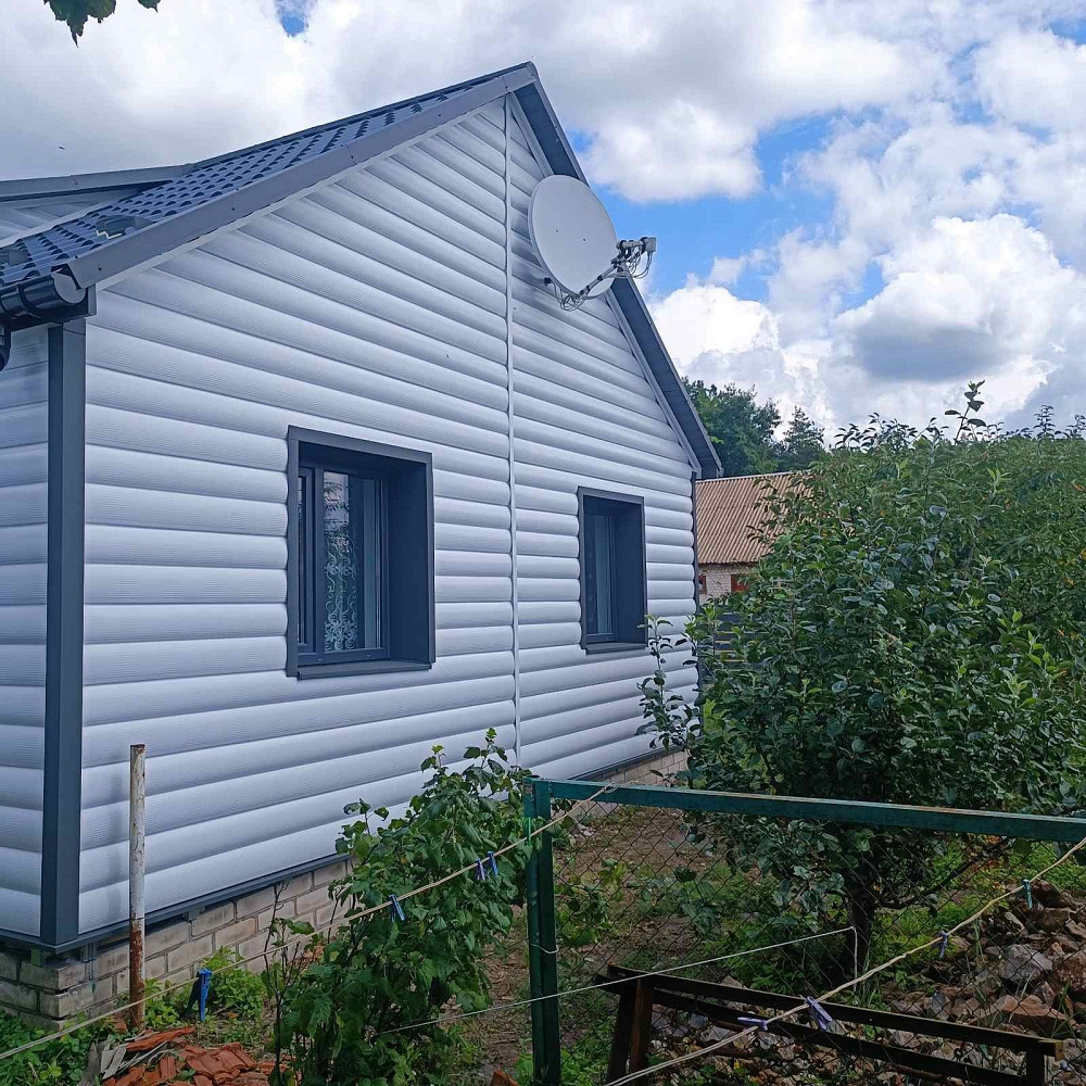 металевий сайдинг (блок хаус) виготовлення і монтаж. Стрый - изображение 6