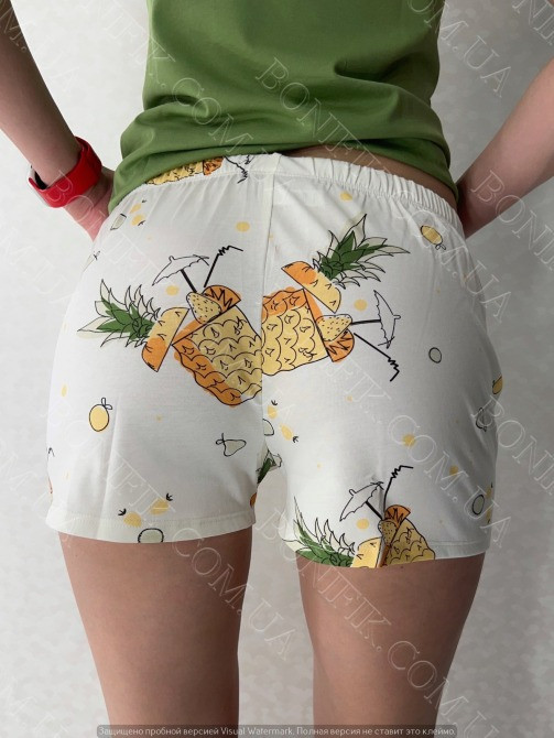 Женская пижама с шортами и майкой "Anabella" (12308) (арт. 1404) Кривий Ріг - зображення 6