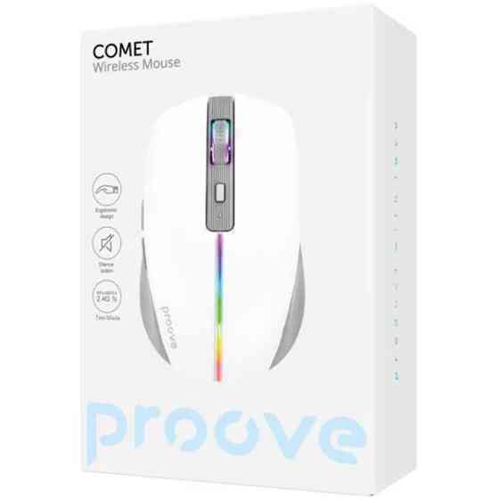 Мишка Proove Comet White (WMCM00022002) (Код товару:41319) Харків