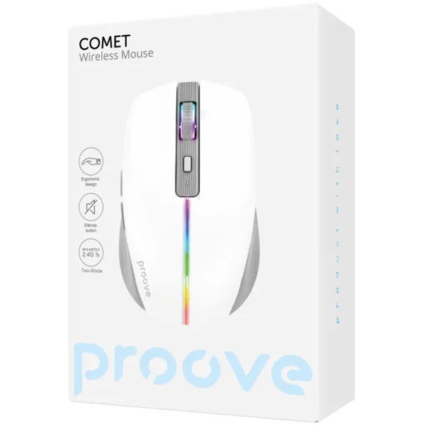 Мишка Proove Comet White (WMCM00022002) (Код товару:41319) Харків - зображення 2
