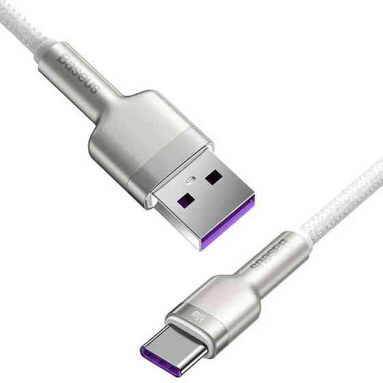 Дата кабель Baseus Cafule Metal USB to Type-C 66W (1m) (CAKF00010) Херсон