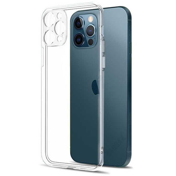 TPU чехол Epic Transparent 1,5mm Full Camera для Apple iPhone 12 Pro Max (6.7") Херсон - изображение 6