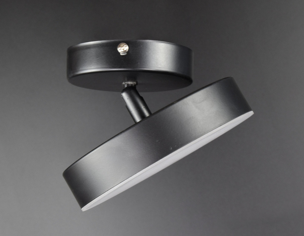 Світильник стельовий LED CO2/150-bk Чорний 15х15х10 см. Київ - зображення 1