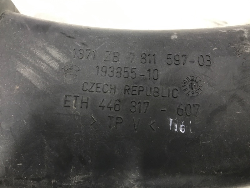 Воздухозаборник BMW 5 F10 2.0 ДИЗЕЛЬ 2010 (б/у) Киев - изображение 3