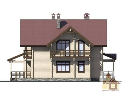 Зруб будинку ціна під ключ від Закарпат Зруб-Буд Одеса - зображення 6