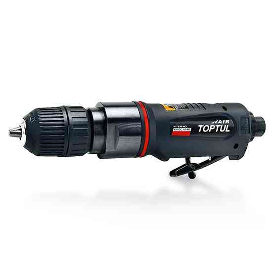 Пневмодрель реверсивная 3/8" (4000об/мин; самозажимной патрон)  TOPTUL KAQC1240 Харьков