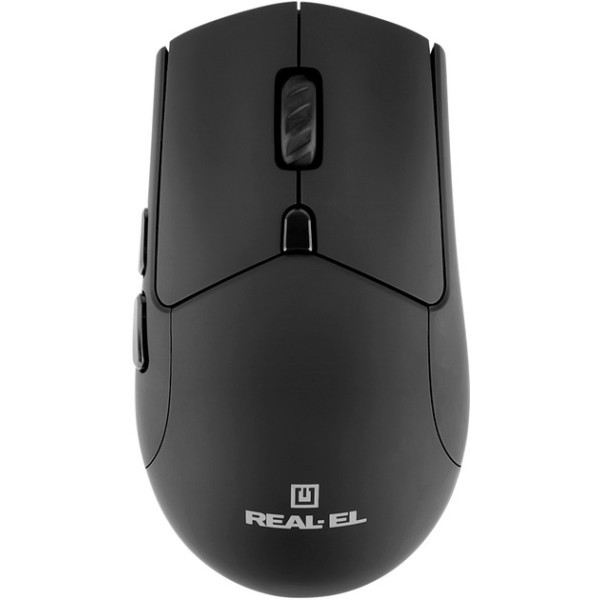 Мишка REAL-EL RM-460W Wireless USB Black (EL123200048) (Код товару:41572) Харьков - изображение 1