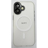 Чохол DM with MagSafe для Apple iPhone 17 Clear Black Харків