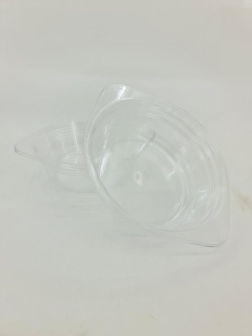 Стекловидная тарелка прозрачная  500мл, Юнита, 10 шт\пач Харьков - изображение 4