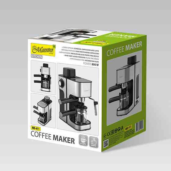 Кофеварка эспрессо Maestro MR-411 800 Вт Київ