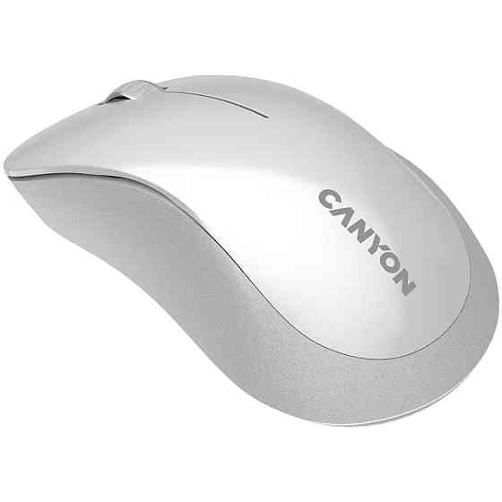 Мышь компьютерная безпроводная Canyon CNE-CMSW11PW Pearl White белая Київ