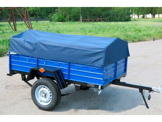 Тент на легковий причіп бобер 2,00 х 1,30 ПВХ Єврофура Барышевка - изображение 4