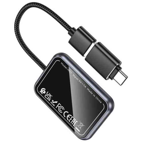 Адаптер CarPlay Hoco HU1 Gray (Код товару:42536) Харьков