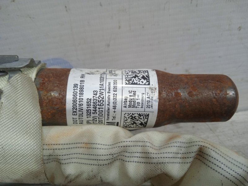 Airbag потолка(шторка) правый Chevrolet Cruze J300 2009 (б/у) Киев - изображение 5