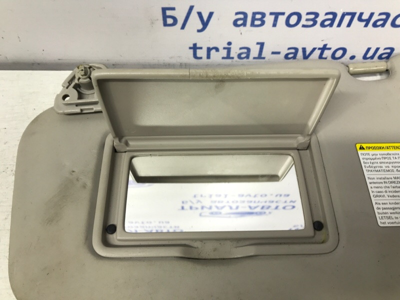 Козырек солнцезащитный левый Nissan Juke F15 1.6 TURBO MR16DDT 2010 (б/у) Київ - зображення 3