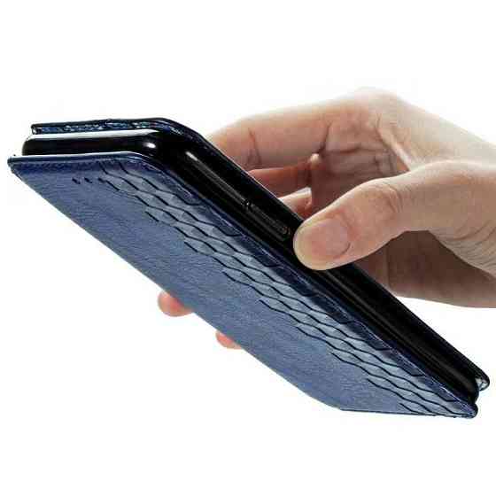 Кожаный чехол-книжка GETMAN Cubic (PU) для Xiaomi Redmi 9 Херсон