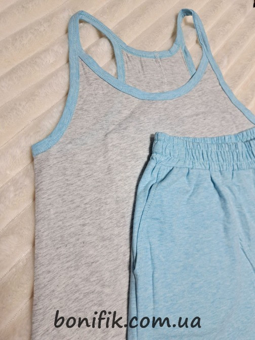 Комплект женской пижамы (майка+шорты) из коллекции "Mia" (арт. LPK 4070/24/01) Кривий Ріг - зображення 3