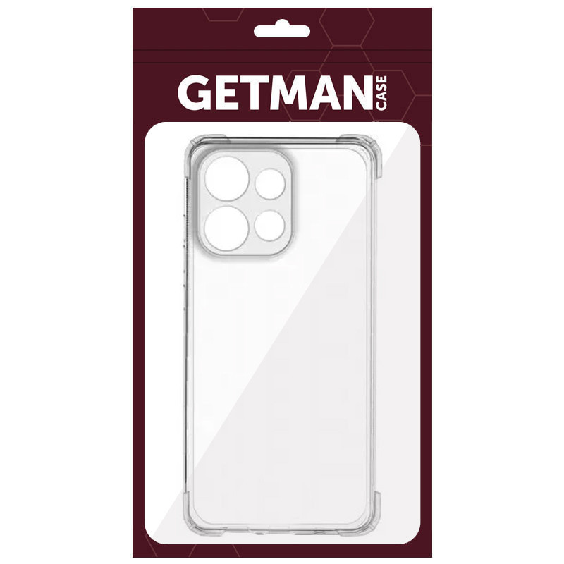 TPU чехол GETMAN Ease logo усиленные углы Full Camera для Motorola Edge 50 Neo Херсон - зображення 4