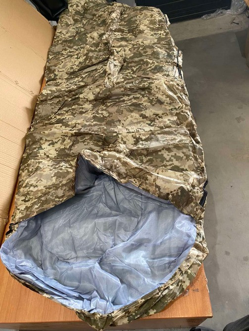 Спальний мішок WOLFTRAP тактичний 190х70, температура до -15, силіконовий міфлон Одесса - изображение 2