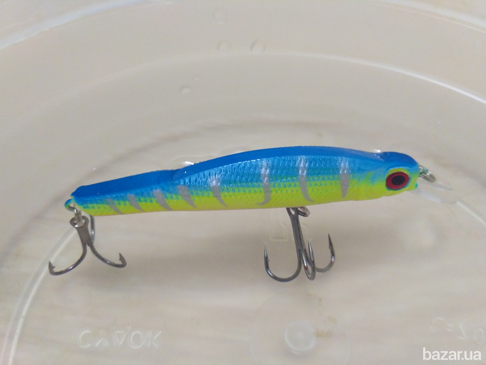 Воблер плавающий 8.5 см-8.9 гр Борисполь - изображение 4