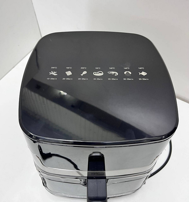 Аэрогриль мультипечь Zepline ZP-215 8 л 3500 Вт черный Київ - зображення 9