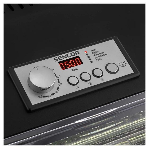 Сушилка для овощей и фруктов Sencor SFD 6601BK 500 Вт черная Киев - изображение 7