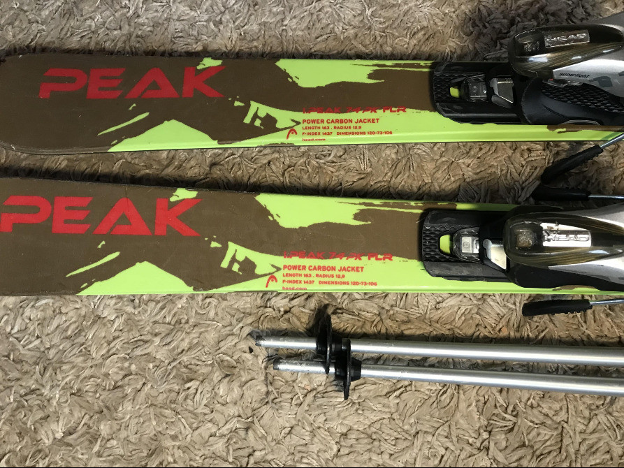 Гірські лижі Head i.Peak 74 PK FLR + кріплення Head Power 11. 163 см Харків - зображення 2