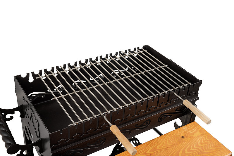Мангал гриль BBQ SmokeHouse Античный в комплектации "Maximum" Харків - зображення 4