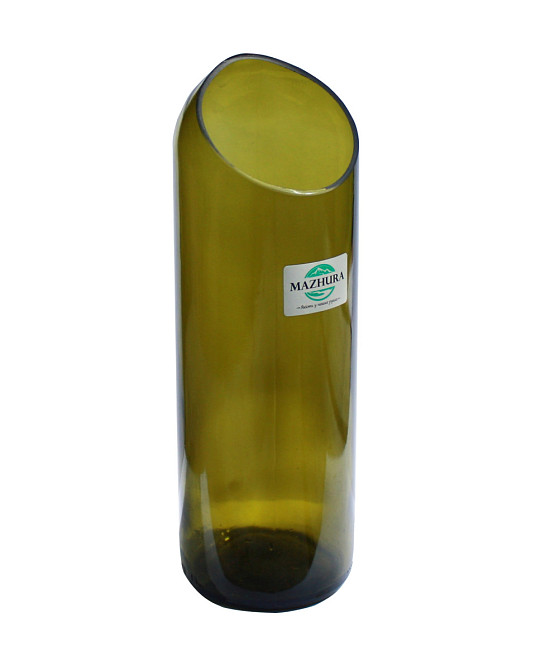 Ваза скляна Mazhura Vine MZ-706776 21.5х7.5 см Київ - зображення 1