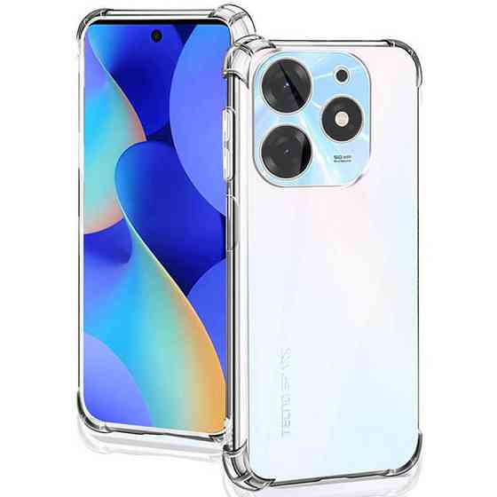 TPU чехол GETMAN Ease logo усиленные углы Full Camera для Infinix Hot 40i / Spark Go 2024 / Spark 20 Херсон