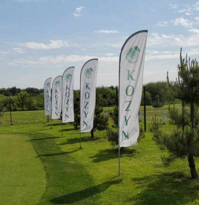 Прапори-віндери від виробника: мобільна реклама вашого бізнесу Киев - изображение 1